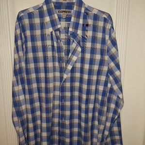 Mens Express button down